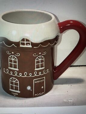 Wondershop 15.8 fl oz Stoneware Christmas Gingerbread House Mug